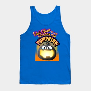 Freedom for pumpkins Vote 5 Tank Top